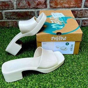 Mad Love Marbi Jelly Slide Shoes